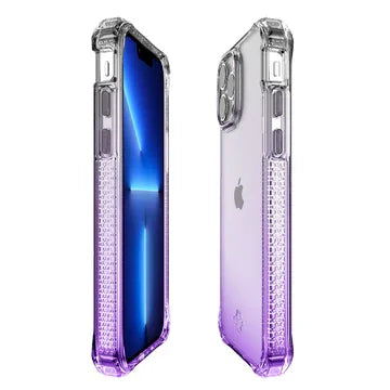 Itskins Hybrid Ombre iPhone 13 Pro Cover - Light Purple - Tashqila Itskins Hybrid Ombre iPhone 13 Pro Cover - Light Purple - Tashqila